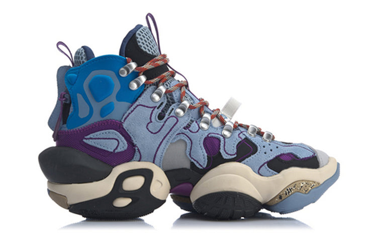 (WMNS) Li-Ning Reburn Ace Mid 'Blue' AGBP084-3