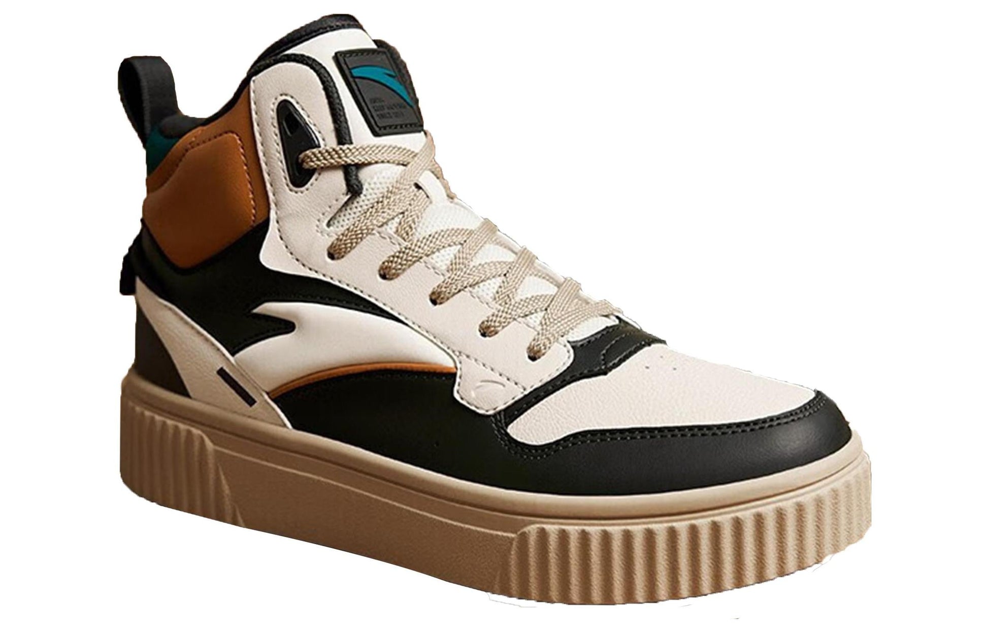 ANTA Life Series Sneakers High 'White Grey Orange' 912248015-3