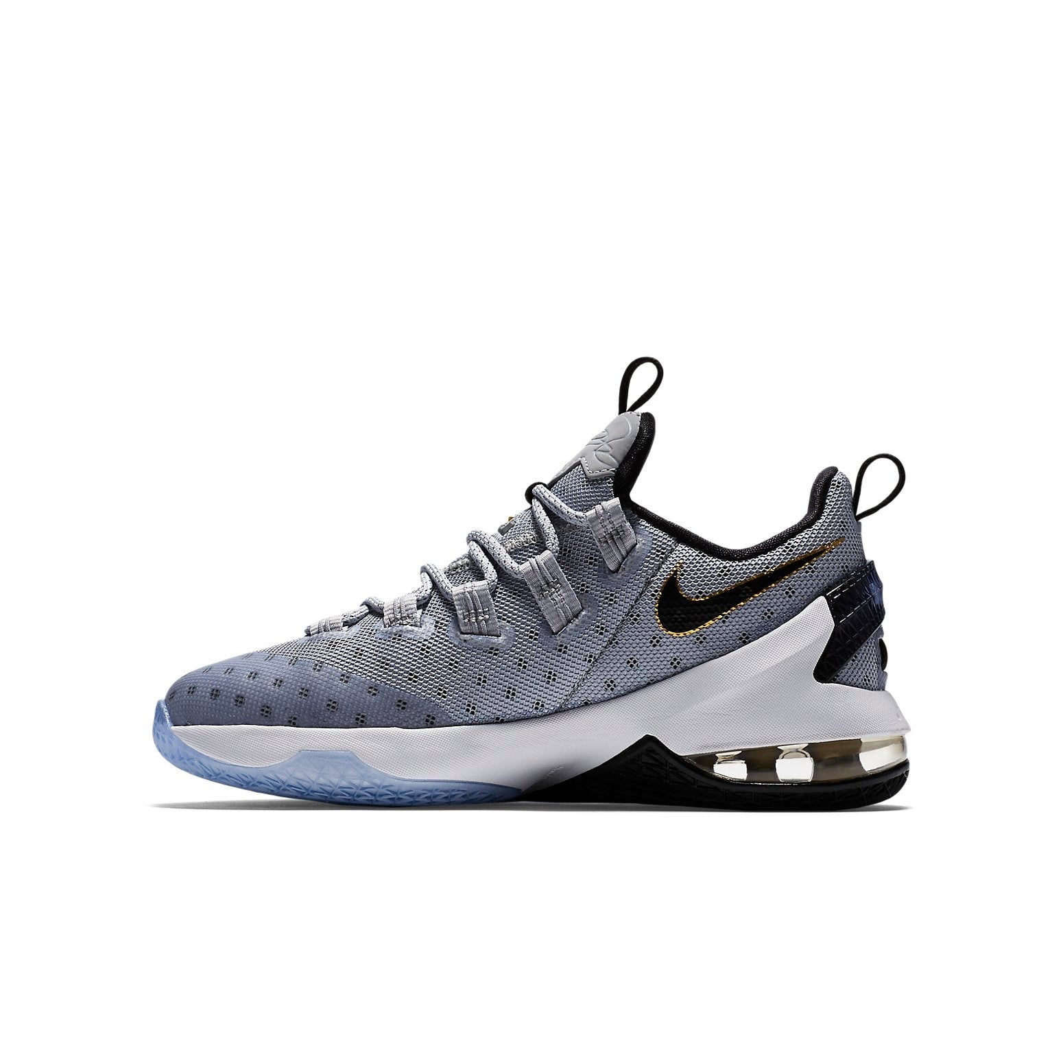 (GS) Nike Lebron 13 Low 13 'Grey Black' 834347-001