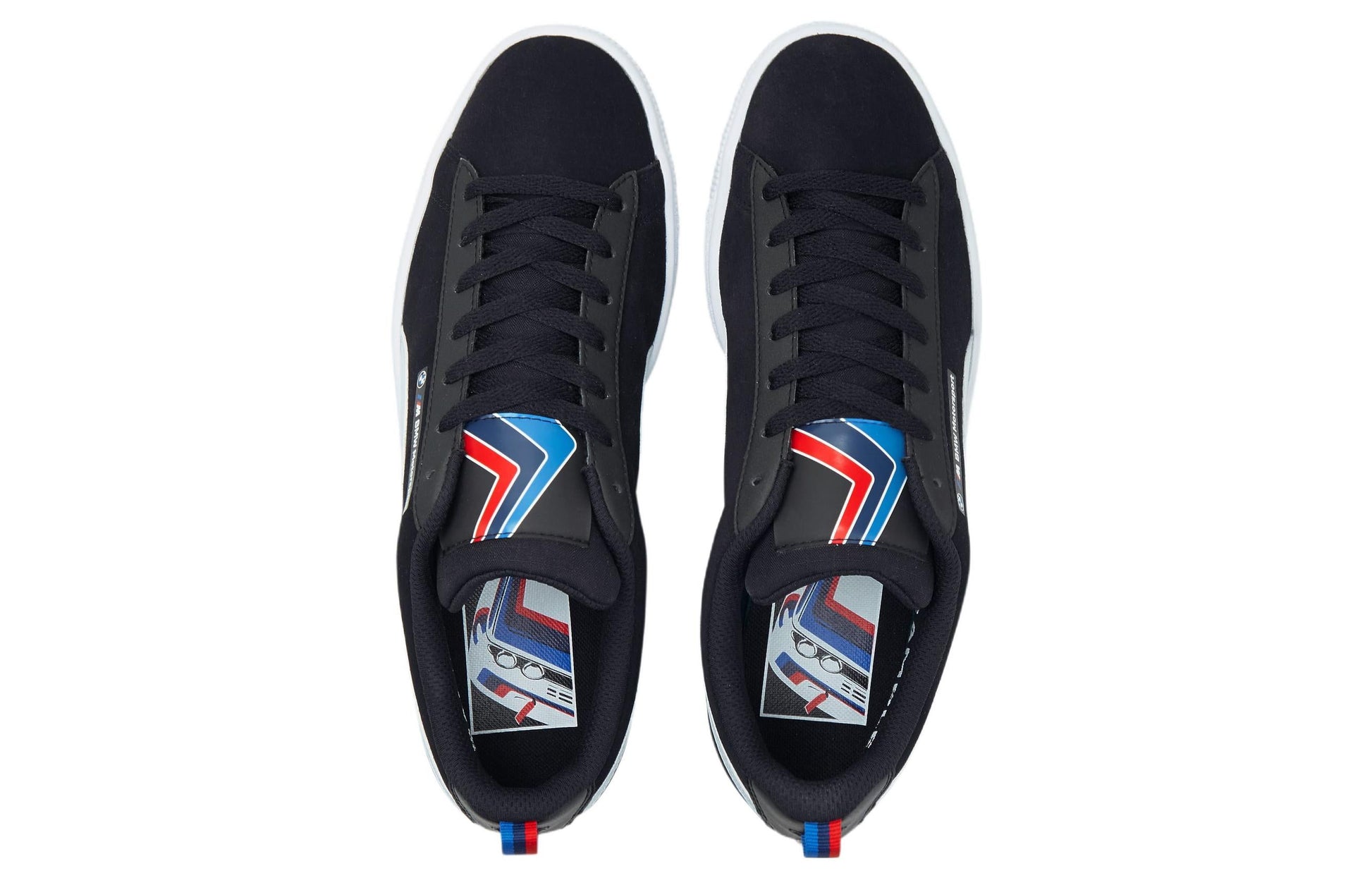 PUMA BMW Motorsport x Suede 'Black White' 307116-01