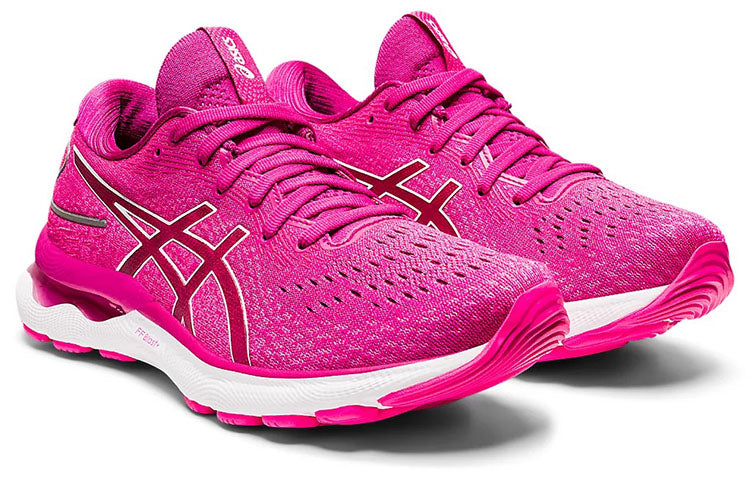 (WMNS) ASICS Gel-Nimbus 24 'Fuchsia Red' 1012B201-600