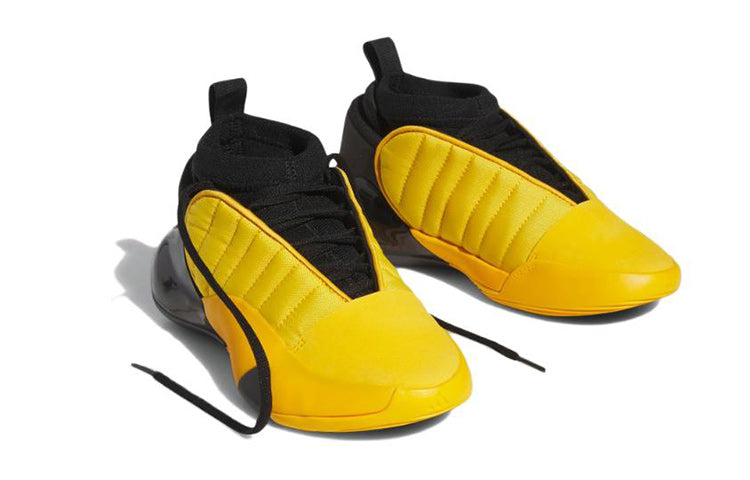 (GS) adidas Harden Volume 7 J 'Crew Yellow' HQ3445