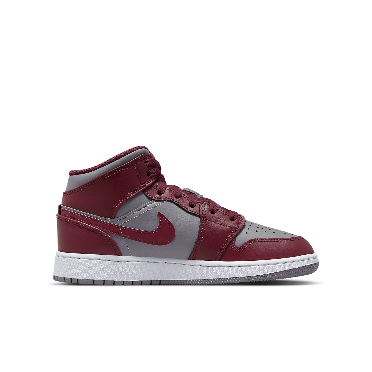(GS) Air Jordan 1 Mid 'Cherrywood Red' DQ8423-615