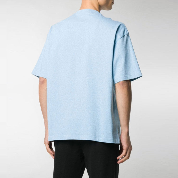 Balenciaga Interlocked BB Regular Fit T-shirt 'Light Blue' 578139TGV755840