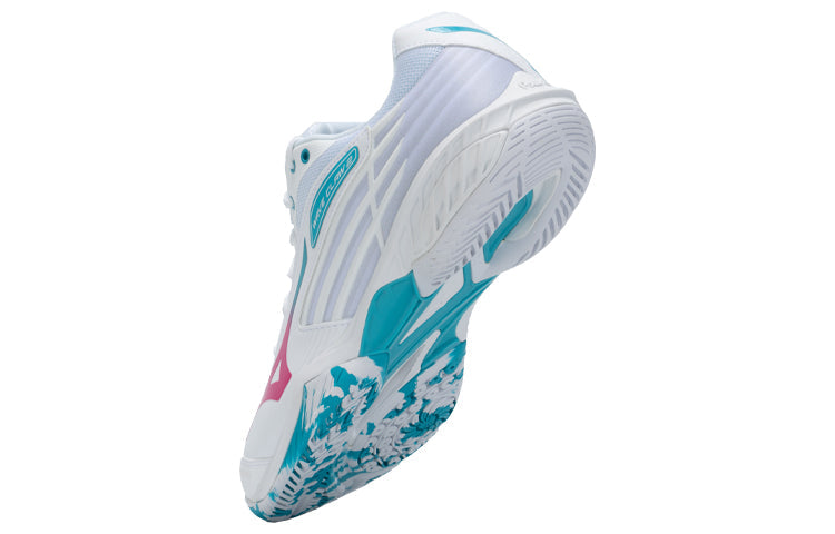 Mizuno Wave Claw II 'White Sky Blue Pink' 71GA211060