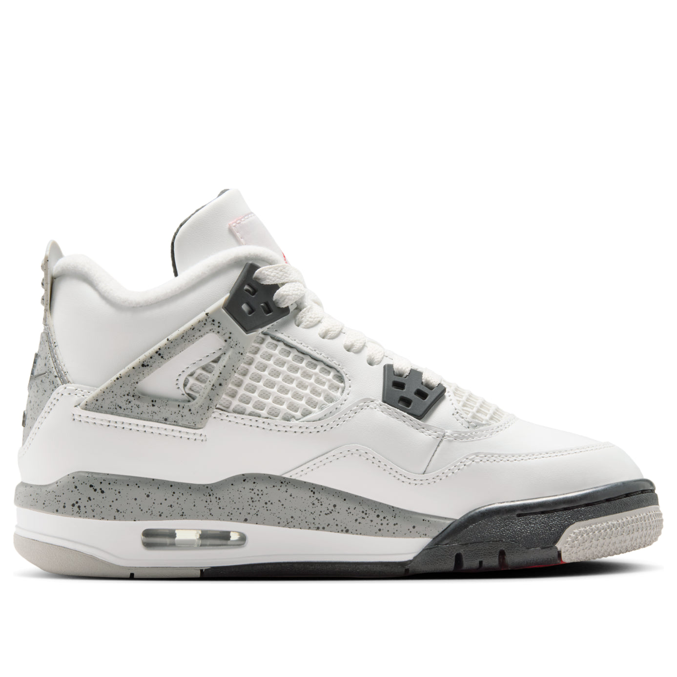 (GS) Air Jordan 4 Retro 'White Cement' 2025 IB4171-100