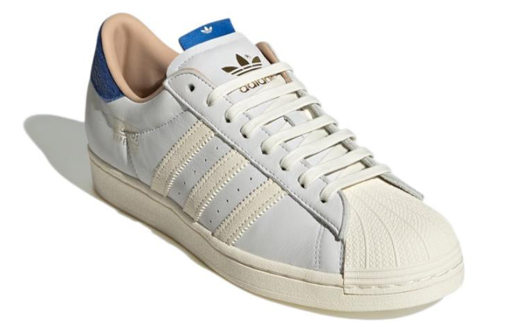 adidas originals Superstar 'White Cream Blue' HQ6458