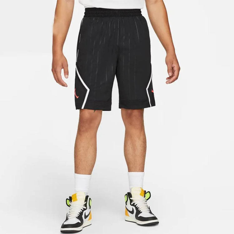 Air Jordan Athleisure Casual Sports Basketball Shorts Black DH9497-010