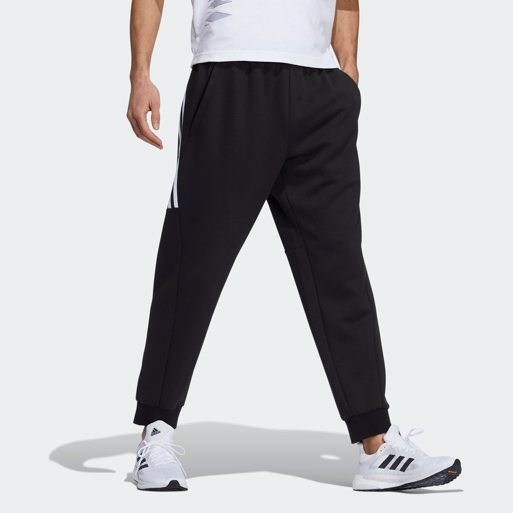 adidas Fi Lwdk 3s Pnt Retro Stripe Sports Long Pants Black H65647