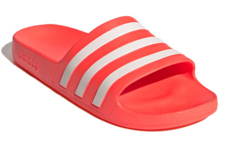 adidas Adilette Aqua Slide 'Solar Red White' GZ5235