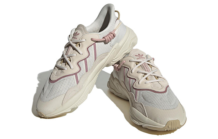 (WMNS) adidas originals Ozweego 'Cream White Pink Purple' IF0428