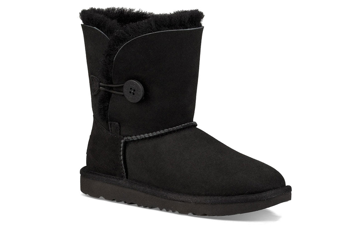 UGG Bailey Button II Big Boys Snow Boots Black 1017400K-BLK