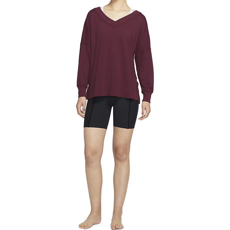 (WMNS) Nike YOGA 'Red Brownred' CU5491-681