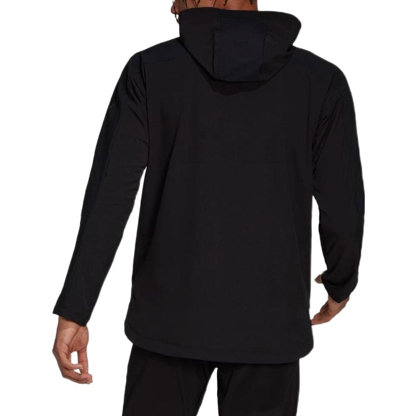 adidas Workout CORDURA Half-Zip Hoodie 'Black' HD3519