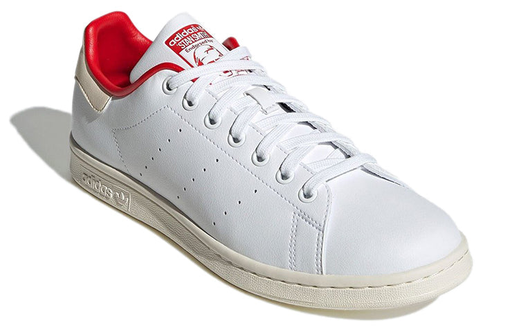 adidas originals Stan Smith Retro Casual Skateboarding Shoes White Red Unisex 'White Red' GY1911
