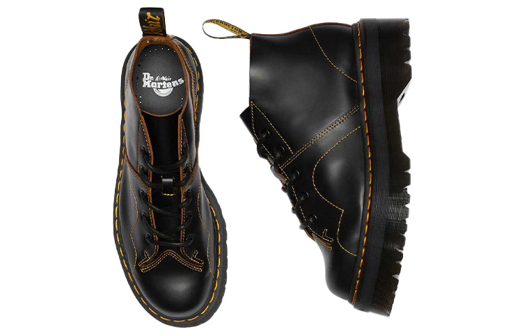 Dr. Martens Church Platform Monkey Boots 'Black' 25357001