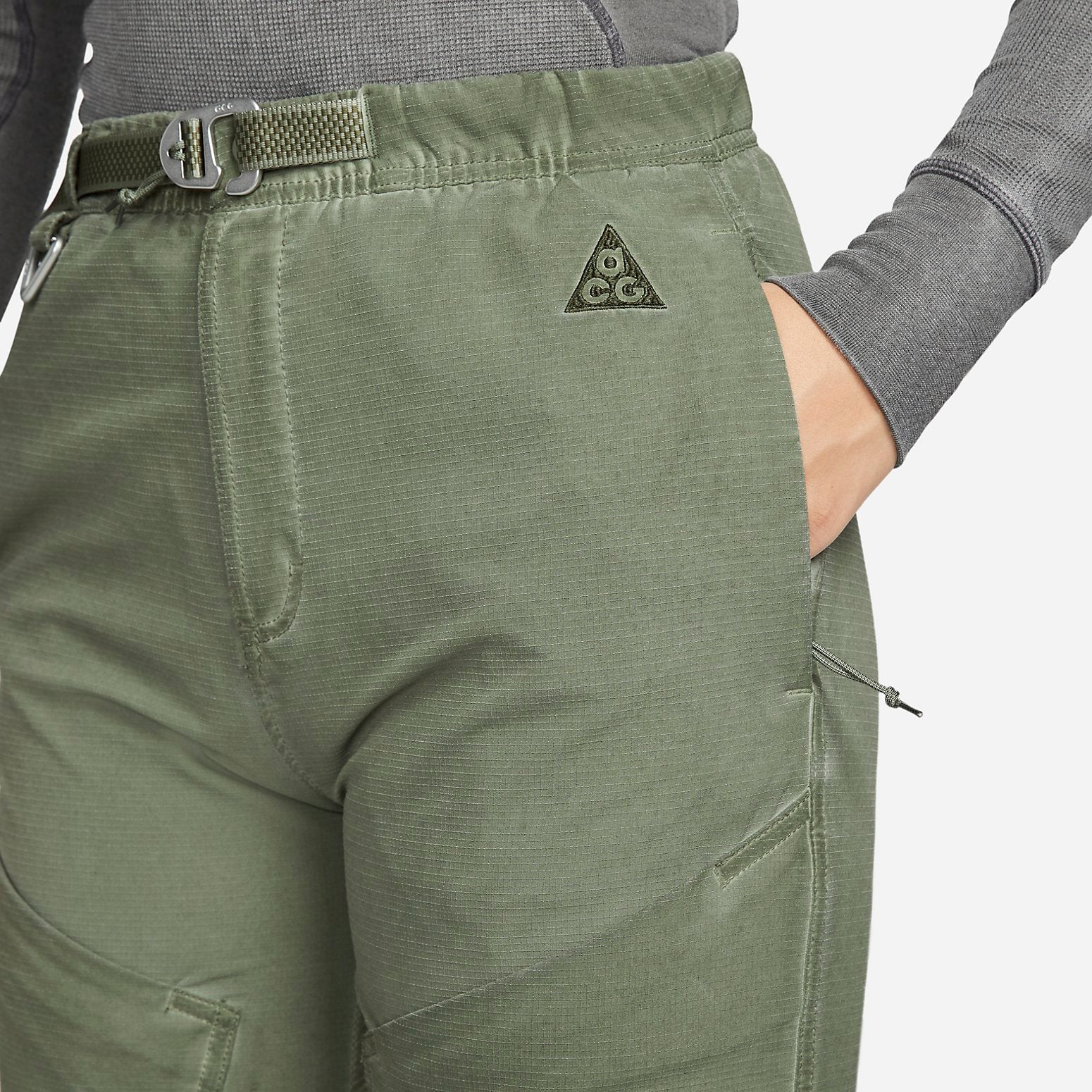 (WMNS) Nike ACG Dry Fit ADV Flyes Trail Pants 'Green' DH3110-320