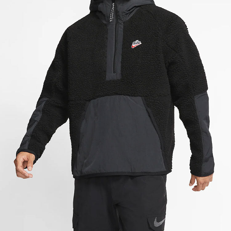 Nike MENS Sportswear Jacket Sail Royal Hoodie Black BV3766-010