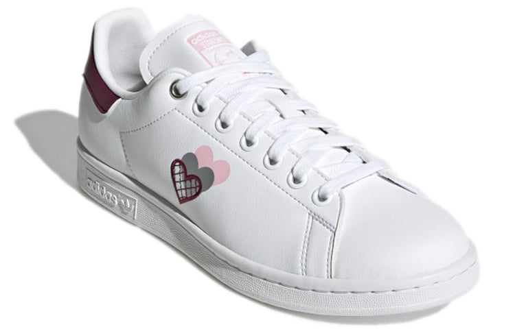 (WMNS) adidas Stan Smith 'Hearts - Victory Crimson' H03936