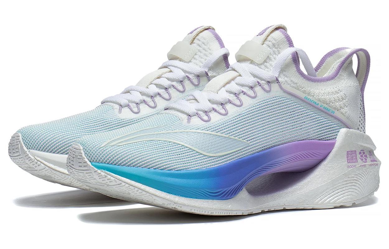 (WMNS) Li-Ning Essential 'White Purple Blue' ARRT008-11