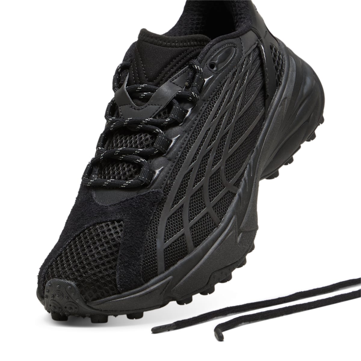 PUMA x Pleasures Spirex 'Black' 396037-01