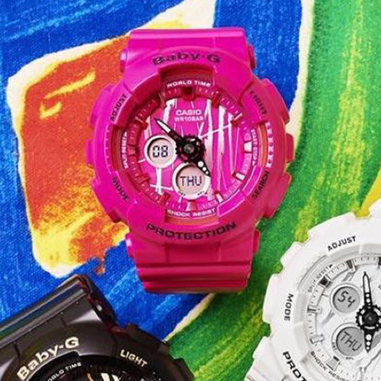CASIO Baby-G 'Pink' BA-120SP-4A