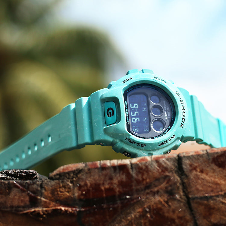 CASIO G-Shock Digital 'Blue' DW-6900WS-2PRHC