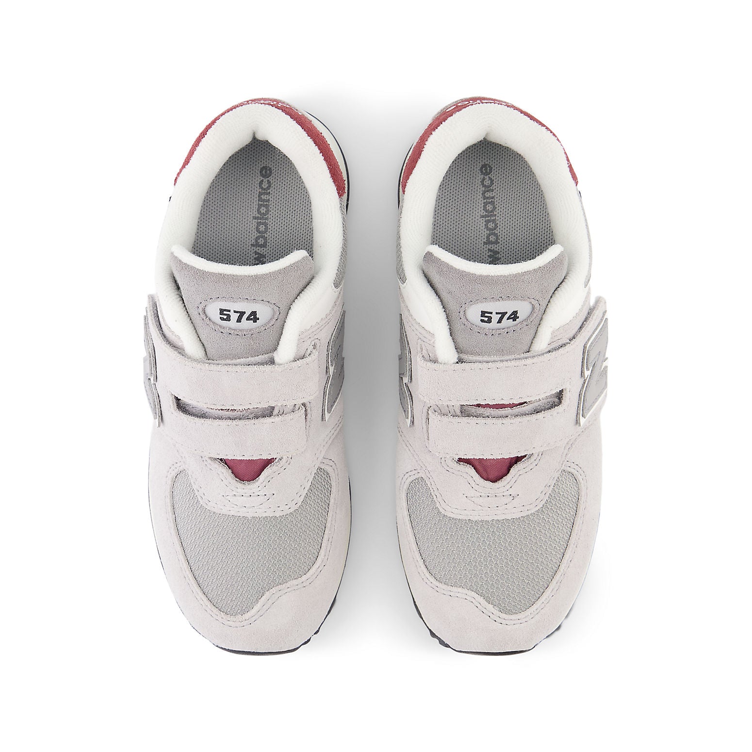 (PS) New Balance 574 Hook & Loop 'Grey' PV574KBR