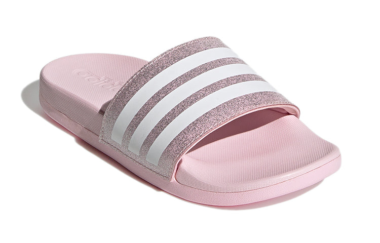 (GS) adidas Adilette Comfort Slide J 'Clear Pink Glitter' FY8834