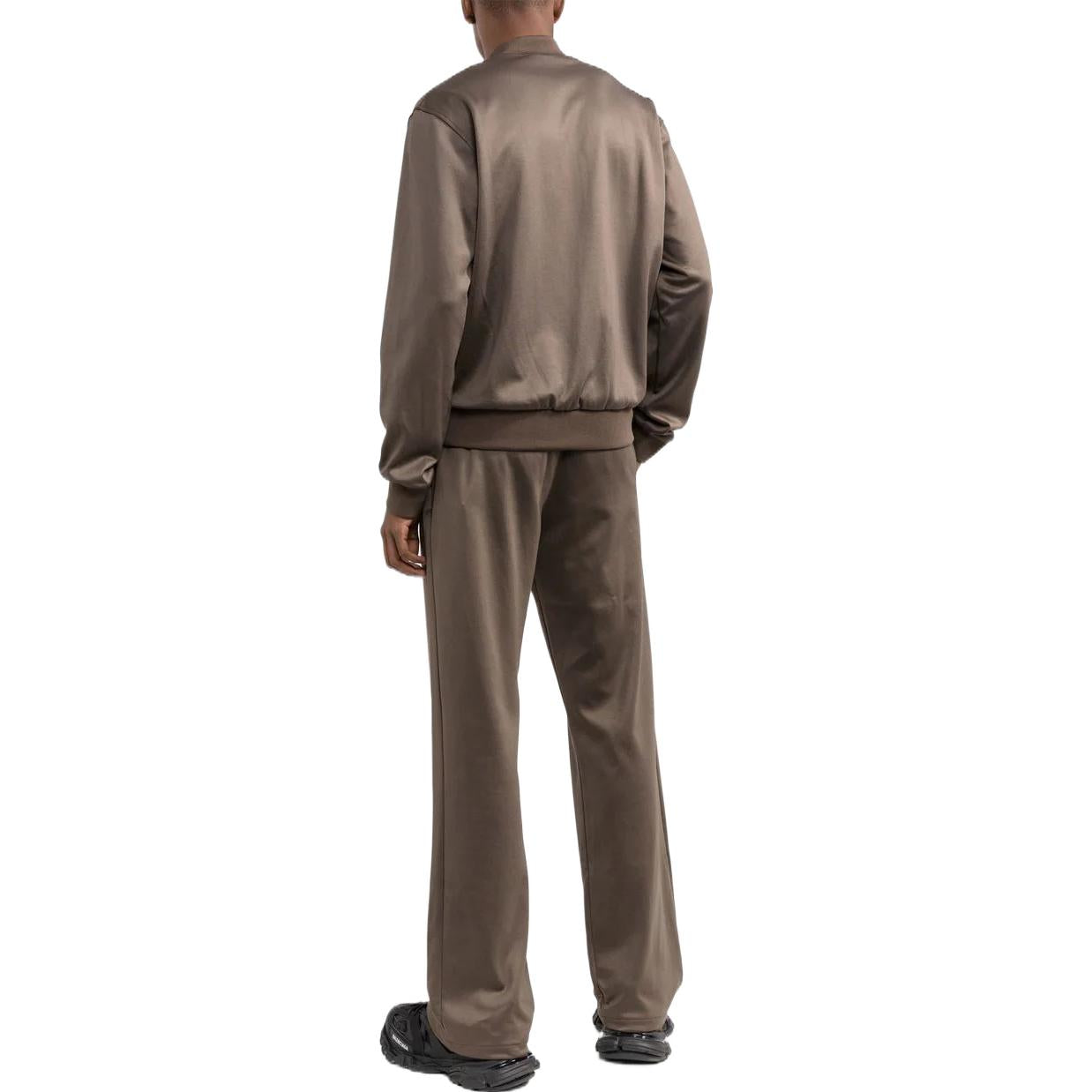 Off-White SS22 Straight Loose Casual Pants 'Brown' OMCJ018S22FAB0016401