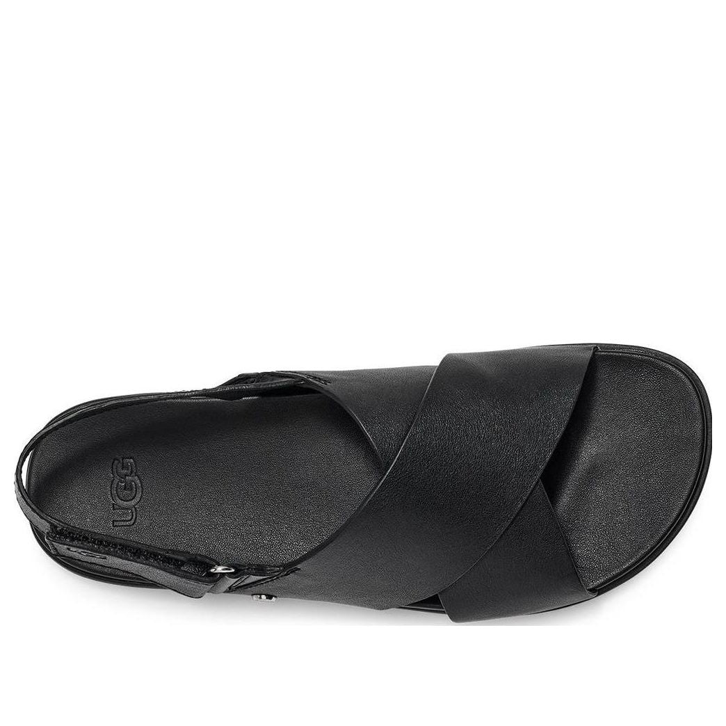(WMNS) UGG Solivan Slingback Sandal 'Black' 1144974-BLLE