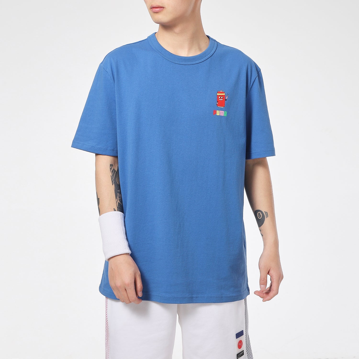 PUMA Downtown Graphic T-Shirt 'Blue' 531335-13