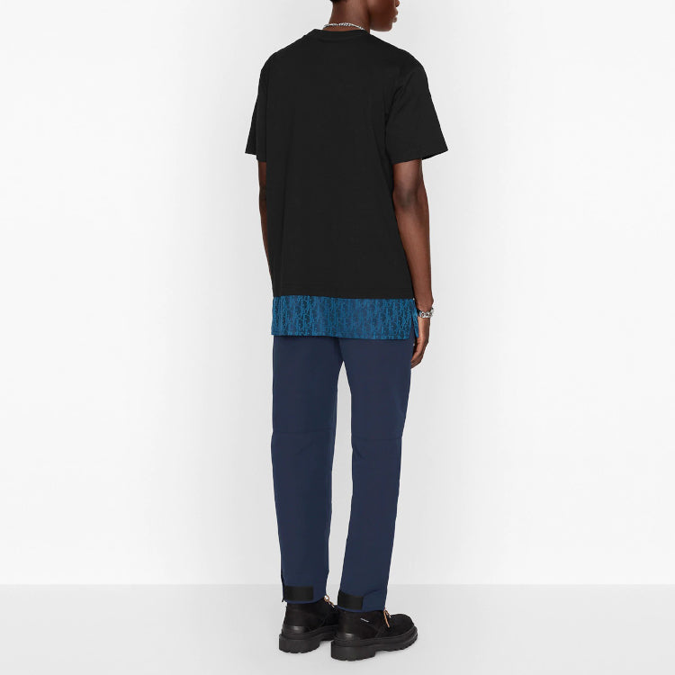 Dior Oblique T-Shirt 'Blue' 113J632A0677-C585
