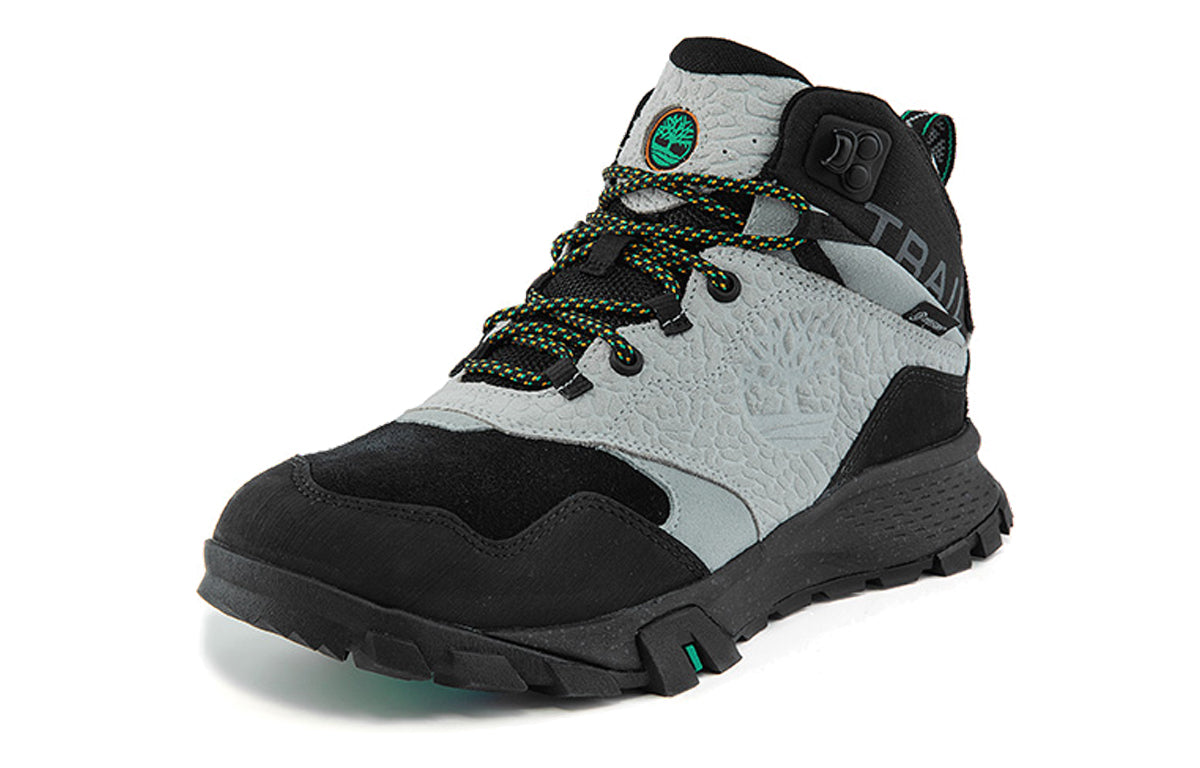 Timberland Garrison Trail Waterproof Mid Hiker Boots 'Gray Black' A23ET