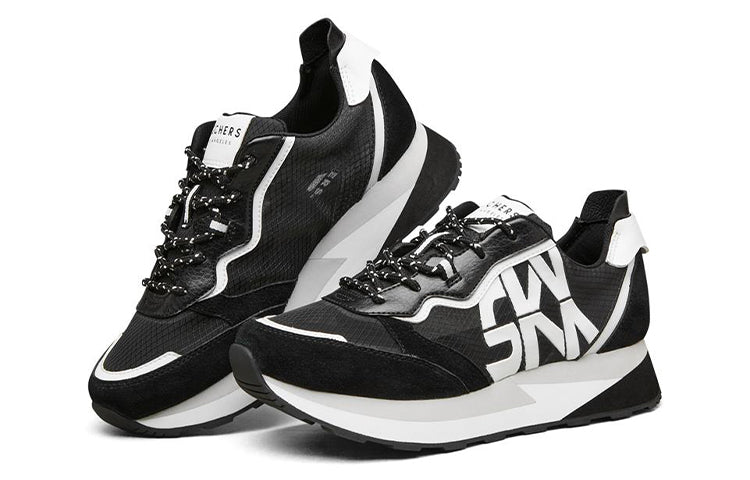 (WMNS) Skechers Heydayz Black 155493-BKW