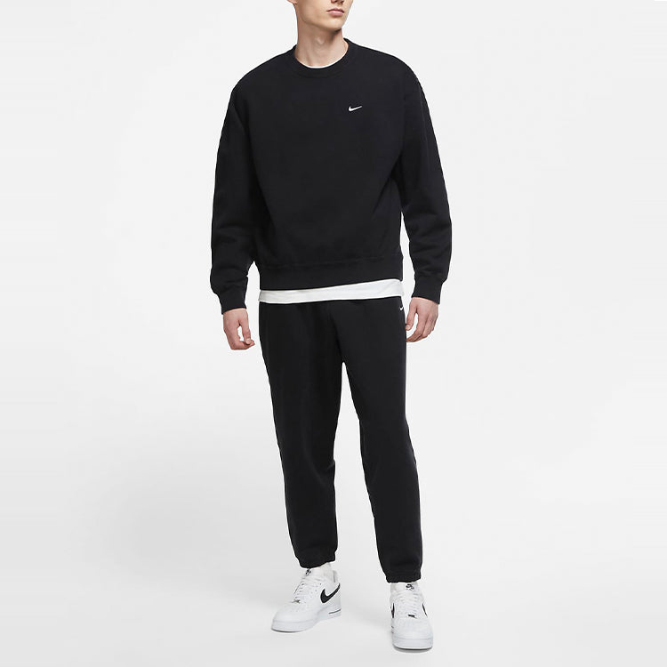 Nike Lab Washed Bundle Feet Casual Sports Long Pants Black DA2254-010