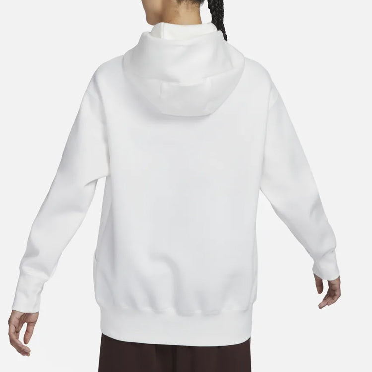 (WMNS) Nike Heart Swoosh Hoodie 'White' FD9932-133