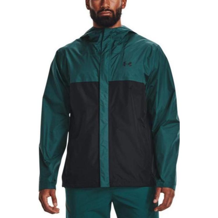 Under Armour Stormproof Cloudstrike 2.0 Jacket 'Black Teal' 1374644-716