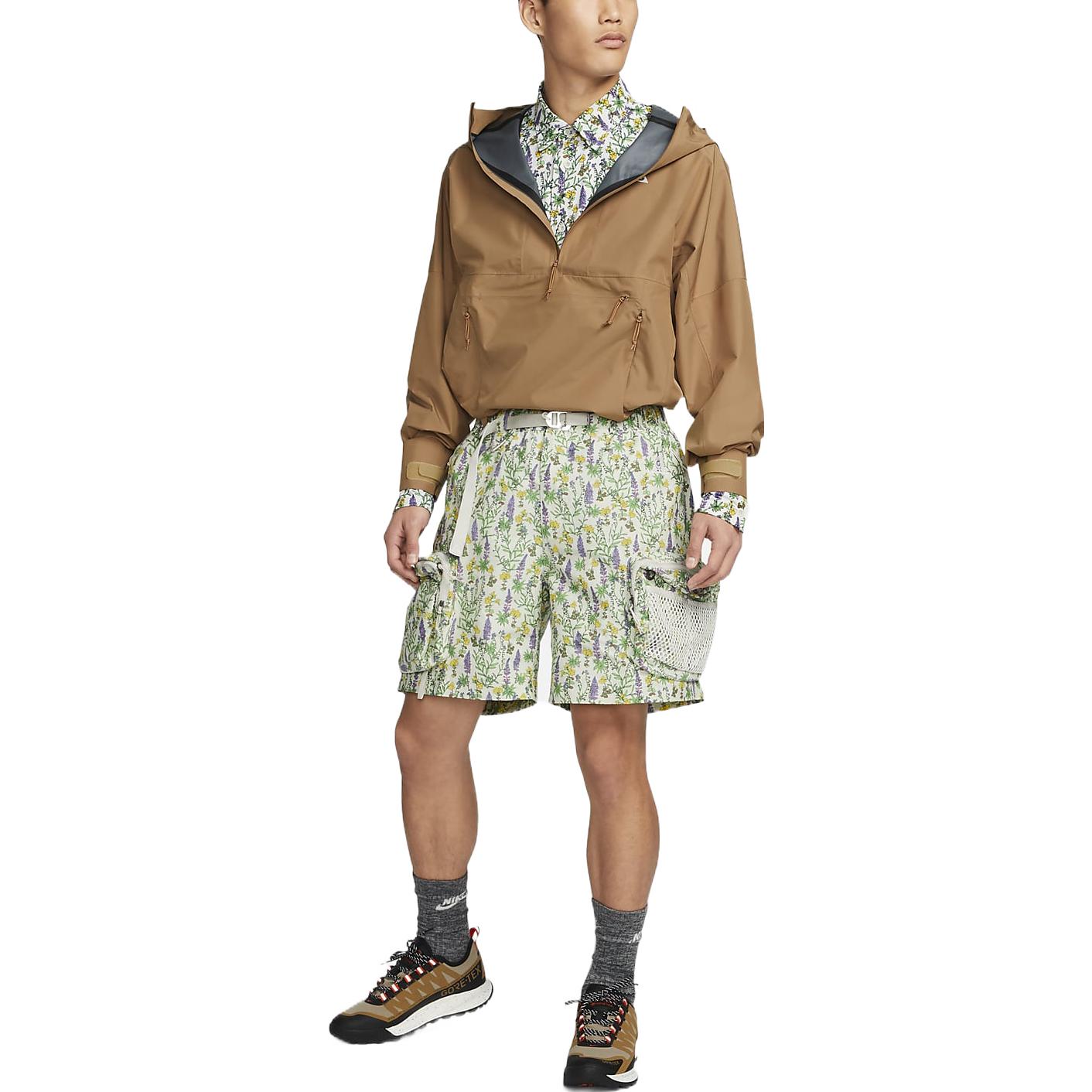 Nike Version Floral Casual Shorts Green DN3948-072