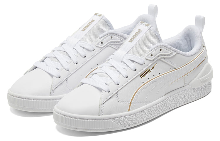 PUMA Suede Bloc 'Liquid Metal - White Team Gold' 381190-01