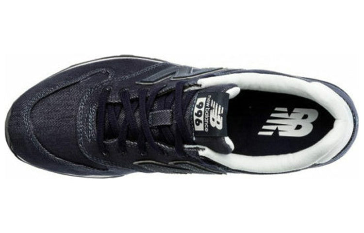 (WMNS) New Balance 996 Series Retro Low Tops Sports Black Gray WR996D1
