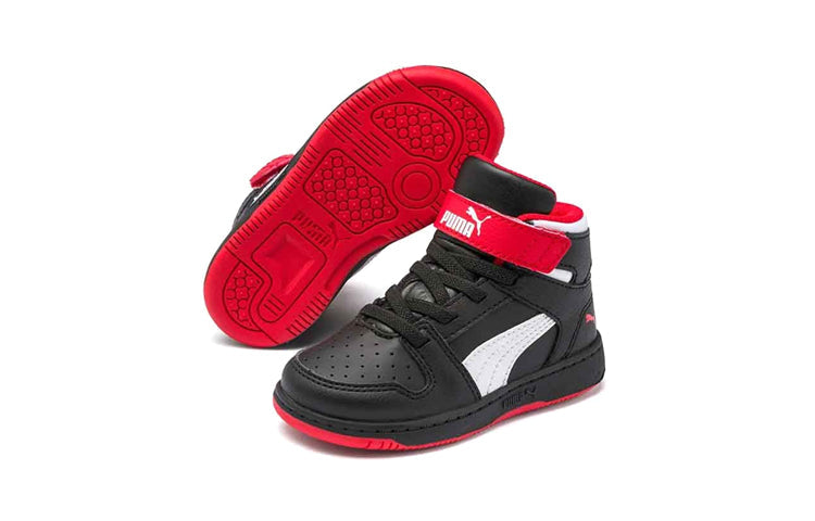 (PS) PUMA Rebound LayUp 'Black High Risk Red' 370488-08