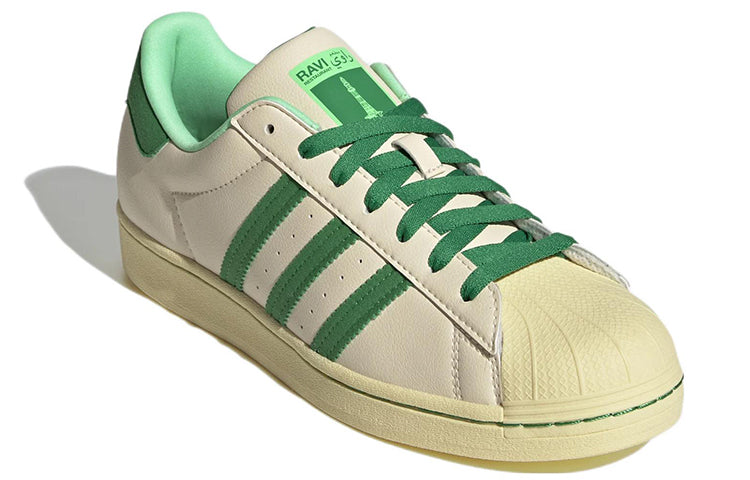adidas Ravi Restaurant x Superstar 'Ecru Tint Green' HQ3609