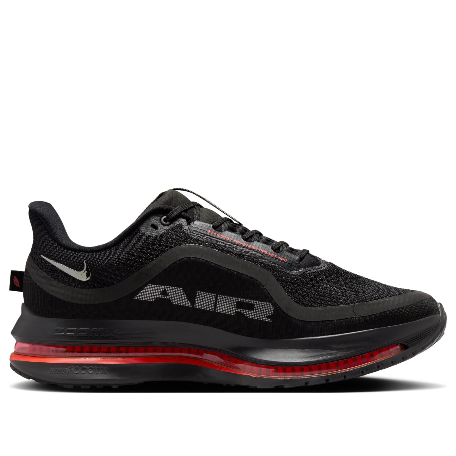 Nike Air Zoom Pegasus Premium 'Black Bright Crimson' HQ2592-003
