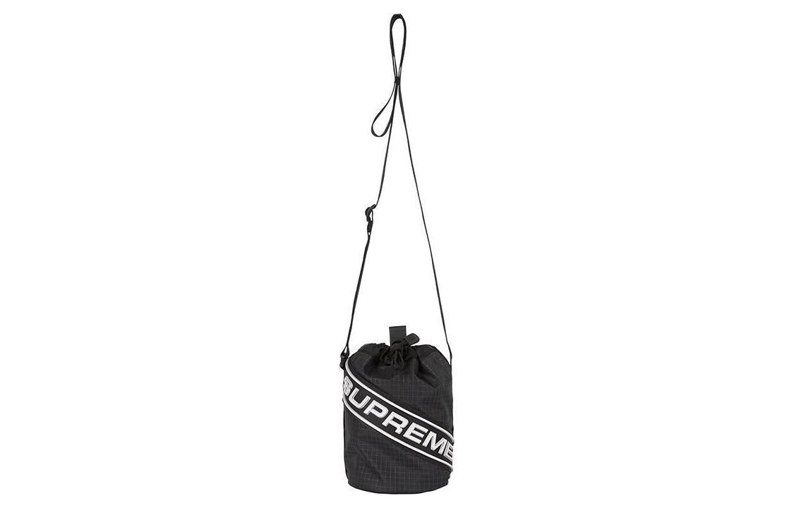 Supreme FW23 Small Cinch Pouch 'Black' SUP-FW23-0823
