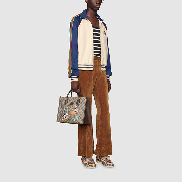 Gucci SS21 GG Patch Plain Knitted Zip Jacket For Men Multi-color 645207-XJC5O-9068