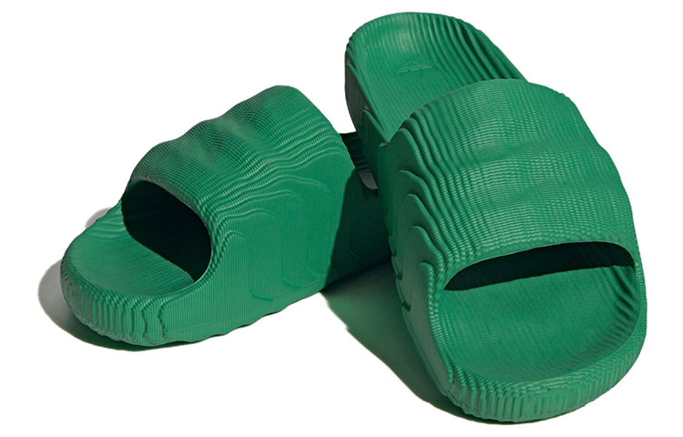 adidas Adilette 22 Slides 'Green White' IF5395