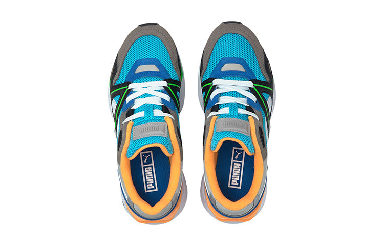 (GS) PUMA Mirage Mox Vision Running Shoes Blue/Grey 375708-01