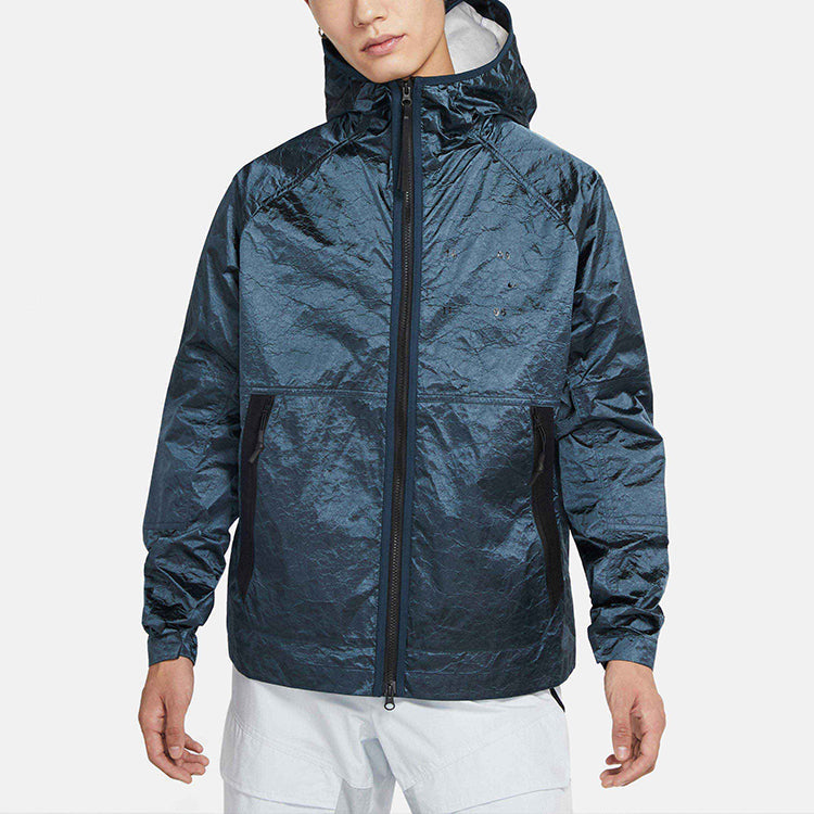Nike Nsw tech pack Woven Hooded Jacket Blue CU3759-458