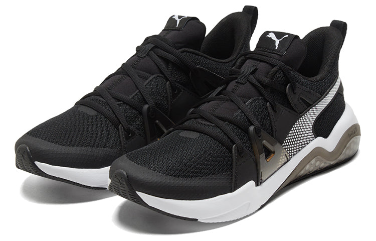 PUMA Cell Fraction Low Top Running Shoes Black/White/Grey 194361-01